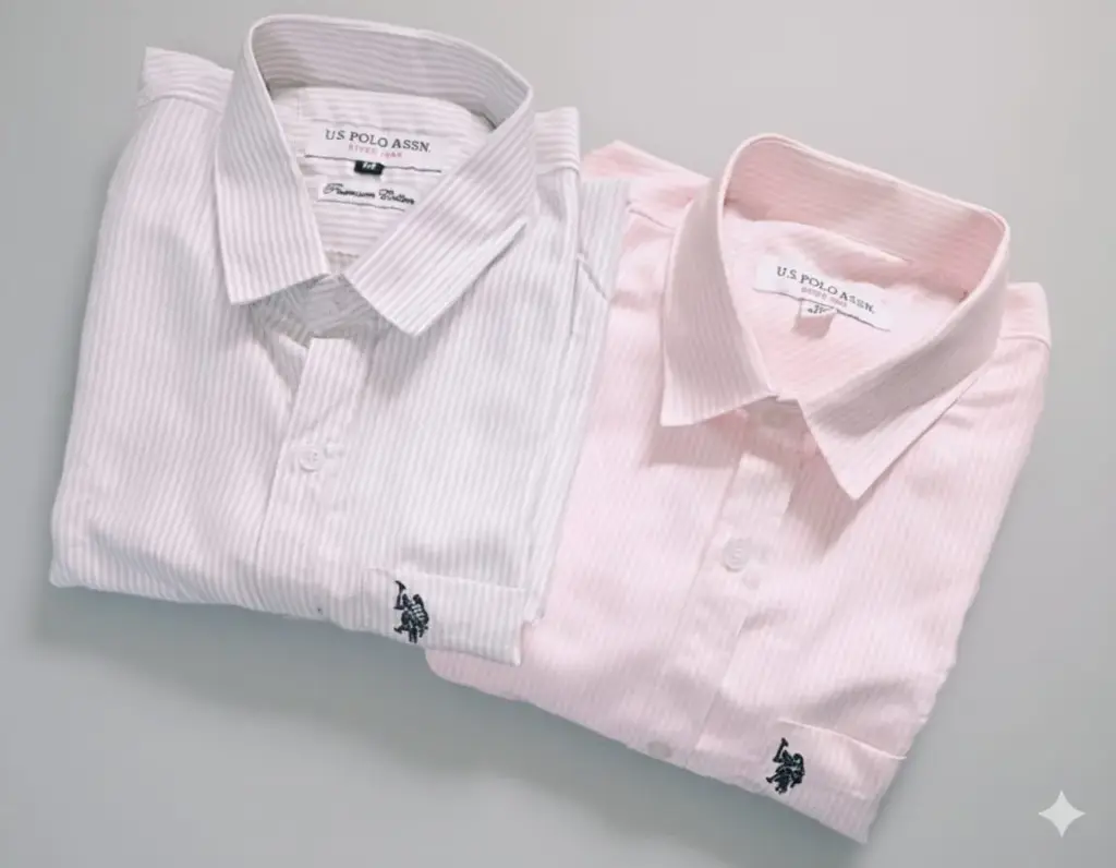 U.S. Polo Assn. Men's Striped Shirts.